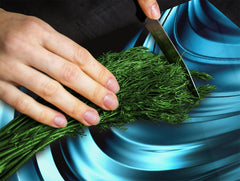 UNIQUE Tempered GLASS Kitchen Board –Scratch Resistant Glass Cutting Board –Glass Countertop MEASURES: SINGLE: 60 x 52 cm (23,62” x 20,47”); DOUBLE: 30 x 52 cm (11,81” x 20,47”); D29 Colourful Variety Series: Blue abstract composition