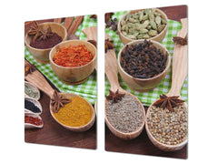 Glass Kitchen Board 60D03A: Spices 1