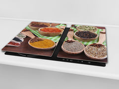 Glass Kitchen Board 60D03A: Spices 1