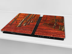 Worktop saver and Pastry Board 60D08: Autumn forest