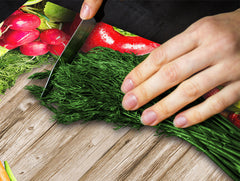 Worktop saver and Pastry Board 60D02: I love veg