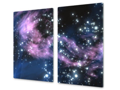 Panneau de cuisine en verre trempé D09 Autre: Cosmos 4