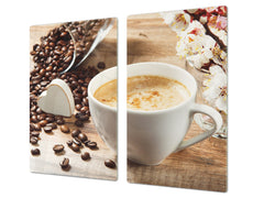 Glass Kitchen Board 60D07: I love coffee 1