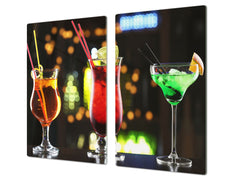 Glass Countertop 60D11: Colorful drinks 1