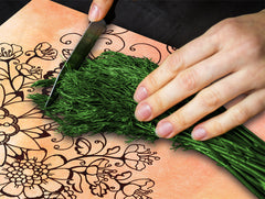 Glass stove top 60D21: Moroccan pattern 2