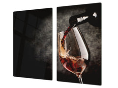 Induction Cooktop Cover 60D04: Red wine 2