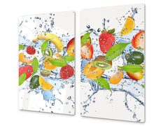KITCHEN BOARD & Induction Cooktop Cover D07 Fruits and vegetables: Fruits 37