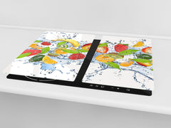 KITCHEN BOARD & Induction Cooktop Cover D07 Fruits and vegetables: Fruits 37