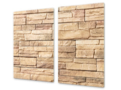 Tempered GLASS Kitchen Board – Impact & Scratch Resistant D10A Textures Series A: Stone 11