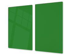 Tempered GLASS Kitchen Board D18 Series of colors: Green