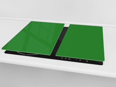 Tempered GLASS Kitchen Board D18 Series of colors: Green