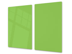 Tempered GLASS Kitchen Board D18 Series of colors: Pastel Green
