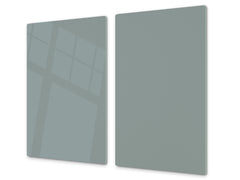Tempered GLASS Kitchen Board D18 Series of colors: Gray