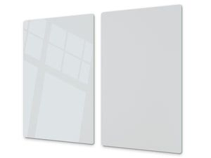 Tempered GLASS Kitchen Board D18 Series of colors: Light Gray