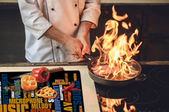 GIGANTIC CUTTING BOARD and Cooktop Cover - Expressions Series DD17 Inscription 3