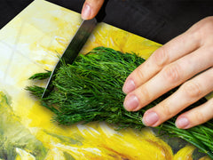 ENORMOUS Tempered GLASS Chopping Board - Flower series DD06A Sunflower 3