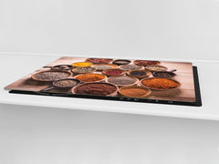 Cutting Board and Worktop Saver – SPLASHBACKS: A spice series DD03B Indian spices 2