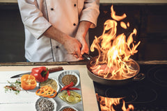 Cutting Board and Worktop Saver – SPLASHBACKS: A spice series DD03B Grains 1