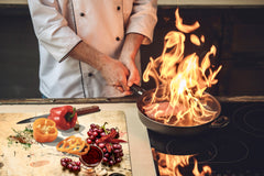 BIG KITCHEN PROTECTION BOARD or Induction Cooktop Cover - Wine Series DD04 Red wine 4