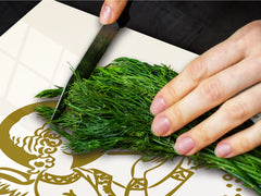 HUGE TEMPERED GLASS COOKTOP COVER - DD30 Christmas Series: Golden angel