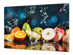 Unico Cubre vitros de cristal templado Frutas y Verduras DD02 Fruta mojada