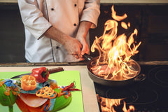 Gigantic Worktop saver and Pastry Board - Tempered GLASS Cutting Board Animals series DD01 A smiling frog 1