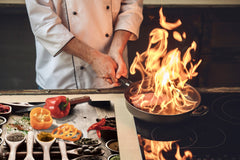 Cutting Board and Worktop Saver – SPLASHBACKS: A spice series DD03B Mosaic with spices 8