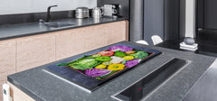 UNIQUE Tempered GLASS Kitchen Board Fruit and Vegetables series DD02 Vegetable box