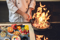 Enorme Cubre vitros de cristal templado - Serie de alimentos DD16 Papilla Saludable