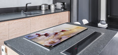 ENORMOUS Tempered GLASS Chopping Board - Flower series DD06A Cherry blossom 3
