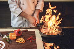 BIG KITCHEN PROTECTION BOARD or Induction Cooktop Cover - Wine Series DD04 Wine with chocolate