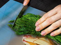 Gigantic Worktop saver and Pastry Board - Tempered GLASS Cutting Board Animals series DD01 Crab