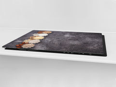 Enorme Cubre vitros de cristal templado - Tablas para cortar gigante- Serie de pan y harina DD09 Tipos De Harina