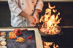 Enorme Cubre vitros de cristal templado - Tablas para cortar gigante- Serie de pan y harina DD09 Tipos De Harina