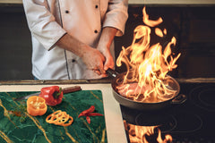Gigantic Worktop saver and Pastry Board - Tempered GLASS Cutting Board DD21 Marbles 1 Series: Green marble with golden veins 2