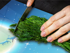 HUGE TEMPERED GLASS COOKTOP COVER - DD30 Christmas Series: Santa Claus with gifts