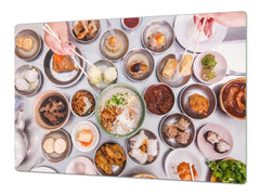 Enorme Cubre vitros de cristal templado - Serie de alimentos DD16 Fiesta India