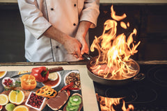 Enorme Cubre vitros de cristal templado - Serie de alimentos DD16 Desayuno De Fruta