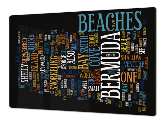 GIGANTIC CUTTING BOARD and Cooktop Cover - Expressions Series DD17 BEACON Cloud