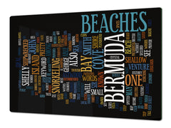 GIGANTIC CUTTING BOARD and Cooktop Cover - Expressions Series DD17 BEACON Cloud