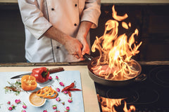 Worktop saver and Pastry Board – Glass Kitchen Board- Coffee series DD07 Coffee 3