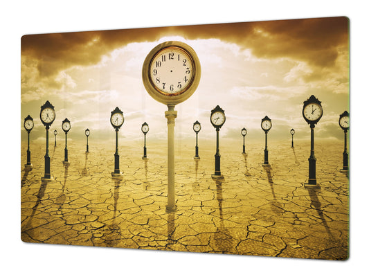 Worktop saver and Pastry Board – Cooktop saver; Series: Outside Series DD19 Clocks