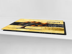 HUGE TEMPERED GLASS COOKTOP COVER - Egyptian Series DD15 Egispki theme 2