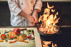 Cutting Board and Worktop Saver – SPLASHBACKS: A spice series DD03B Indian spices 6