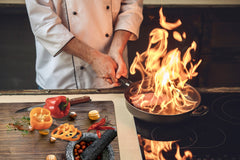 Enorme Cubre vitros de cristal templado - Serie de alimentos DD16 Nueces En Un Mortero 2