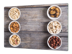 Enorme Cubre vitros de cristal templado - Serie de alimentos DD16 Nueces