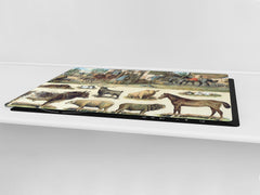 Worktop saver and Pastry Board – Cooktop saver; Series: Outside Series DD19 Rural animals