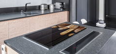 HUGE TEMPERED GLASS CHOPPING BOARD – Bread and flour series DD09 Fresh bread 5
