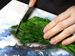 Induction Cooktop Cover – Glass Worktop saver: Fantasy and fairy-tale series DD18 Book