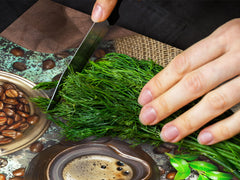 Worktop saver and Pastry Board – Glass Kitchen Board- Coffee series DD07 Coffee 4